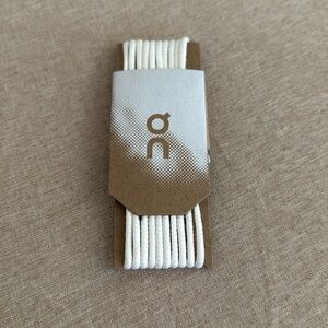 On Cloud Sneakers Shoe Laces White Replacement NEW